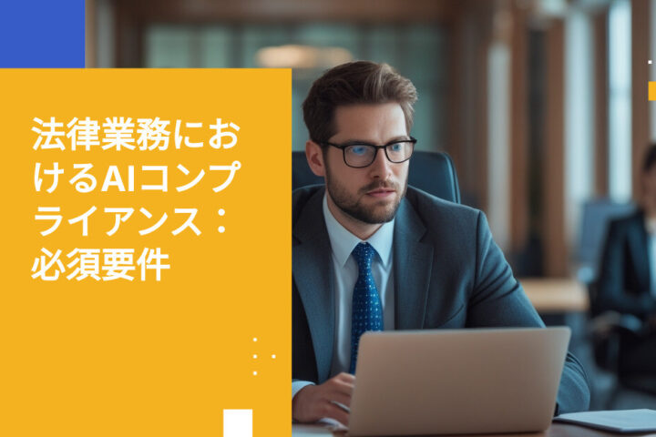 法務部門および法律事務所におけるAIコンプライアンス要件：知っておくべきポイント