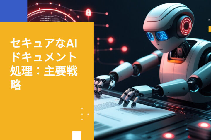 AI活用型ドキュメント処理の保険業界におけるセキュリティ対策：ベストプラクティス