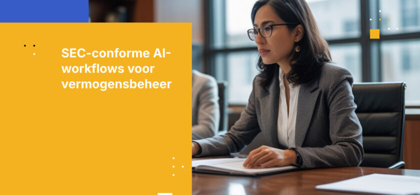 AI Governance voor Vermogensbeheer: SEC-verdedigbare agent-workflows