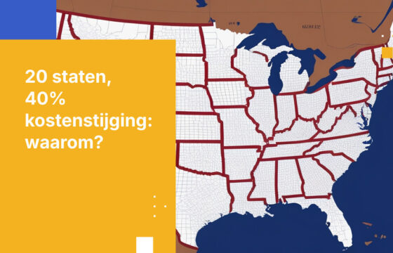 20 staten, geen federale wet en een kostenstijging van 40%