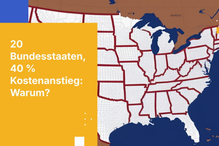 20 Bundesstaaten, kein Bundesgesetz und 40 % höhere Kosten