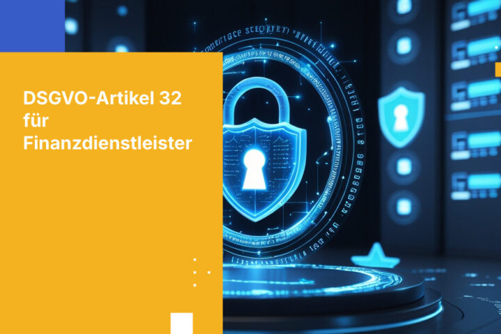 DSGVO-Artikel 32: Sicherheitsanforderungen für Finanzdienstleister