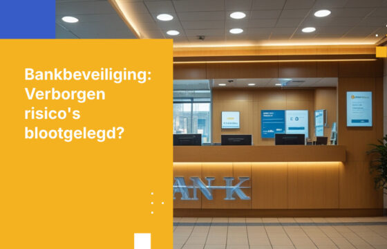 De werkelijke bankbeveiliging die klanten niet zien