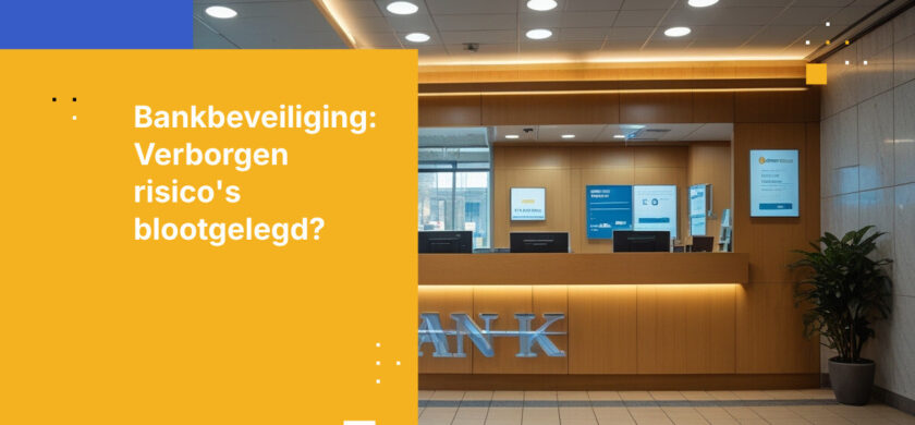 De werkelijke bankbeveiliging die klanten niet zien