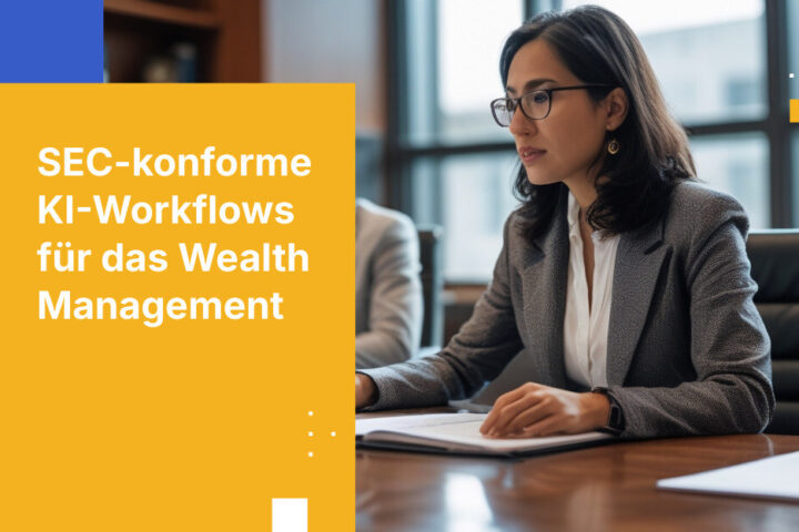 KI-Governance für Vermögensverwaltung: SEC-konforme Agenten-Workflows