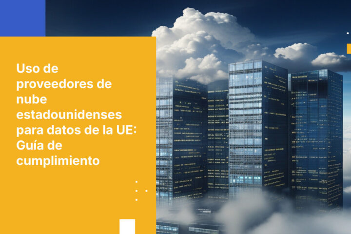 ¿Puedo usar un proveedor de nube con sede en EE. UU. si mis datos deben permanecer dentro de la UE?