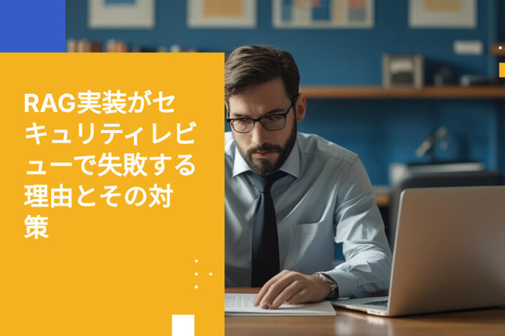 セキュリティ審査に通らないRAG実装の理由と、失敗しない構築方法