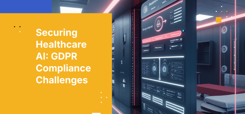 Securing Healthcare AI: GDPR Compliance Challenges
