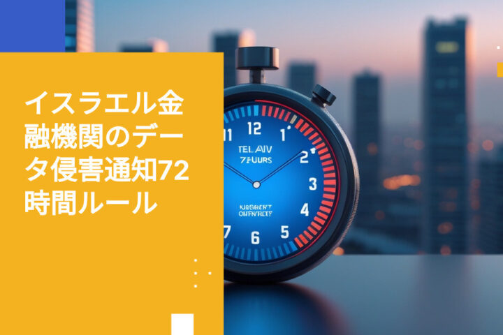 アムエンドメント13に基づき、イスラエルの金融機関が72時間以内の侵害通知を実現する方法