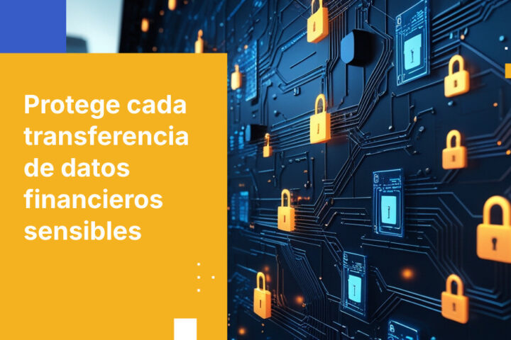 Cómo proteger las transferencias de datos financieros sensibles entre proveedores externos