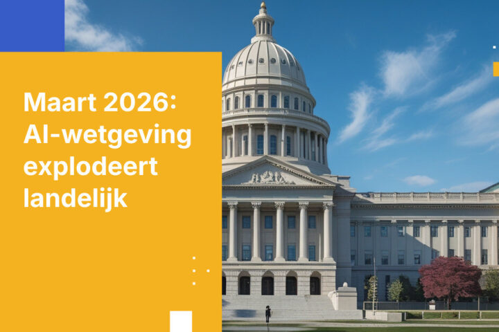 Toename van AI-wetgeving per staat: Inzichten voor naleving maart 2026