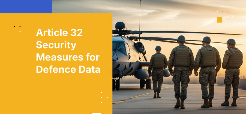 Article 32 Security Measures for Defence Data