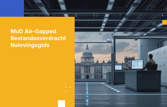 Vereisten voor leveranciers van het Britse Ministerie van Defensie: Implementatie van air-gapped bestandsoverdrachtoplossingen voor maximale beveiliging