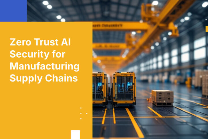 Zero Trust AI Security for Manufacturing Supply Chains