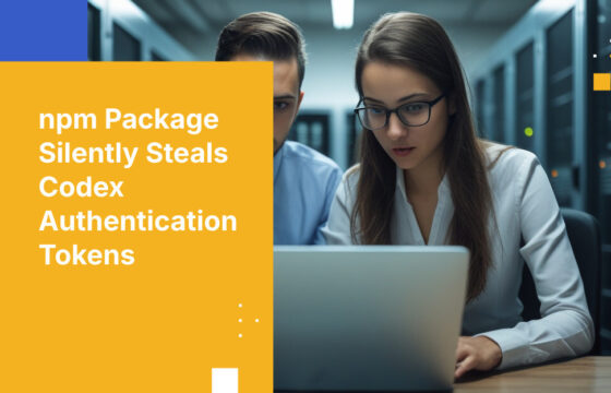 npm Package Silently Steals Codex Authentication Tokens