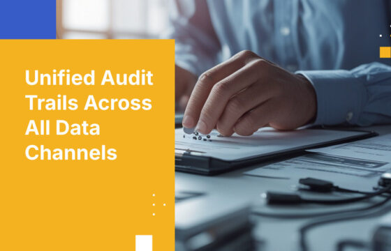 Unified Audit Trails Across All Data Channels