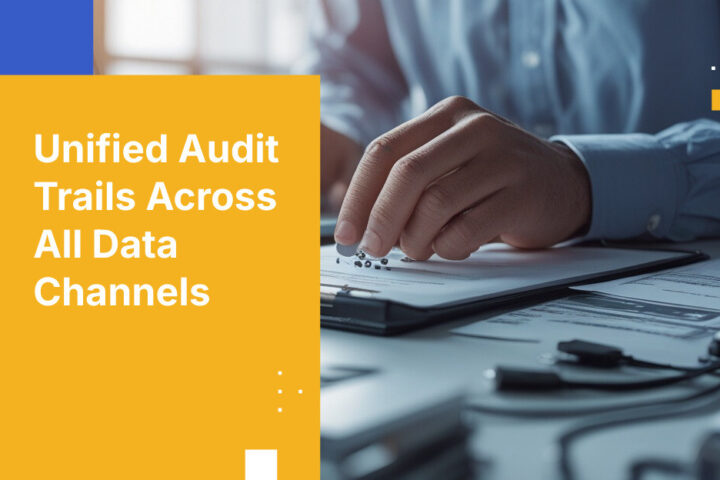 Unified Audit Trails Across All Data Channels