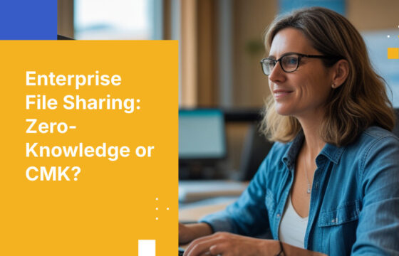 Enterprise File Sharing: Zero-Knowledge or CMK?