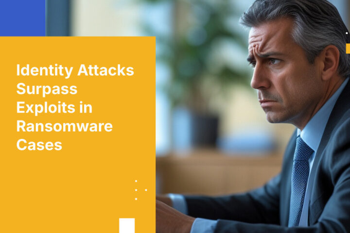 Identity Attacks Surpass Exploits in Ransomware Cases