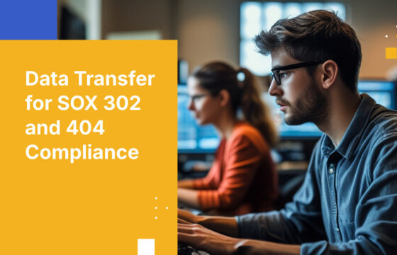 Data Transfer for SOX 302 and 404 Compliance