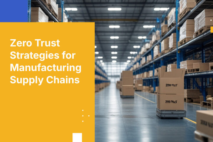 Zero Trust Strategies for Manufacturing Supply Chains
