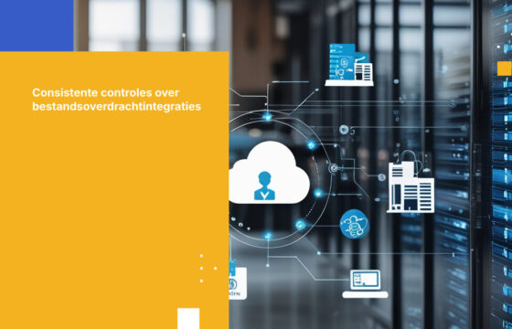 Integratiearchitectuur voor veilige bestandsoverdracht binnen ondernemingen: gegevensstromen, DLP en encryptie over M365, iManage, Salesforce en MFT