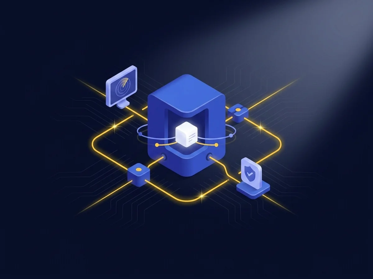 A conceptual diagram illustrating the complex web of AI risk management, continuous monitoring, and data governance controls across the development lifecycle.