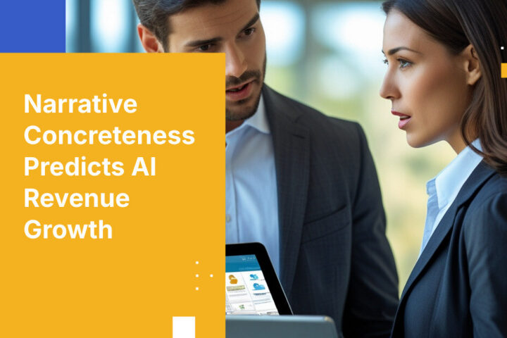 Narrative Concreteness Predicts AI Revenue Growth