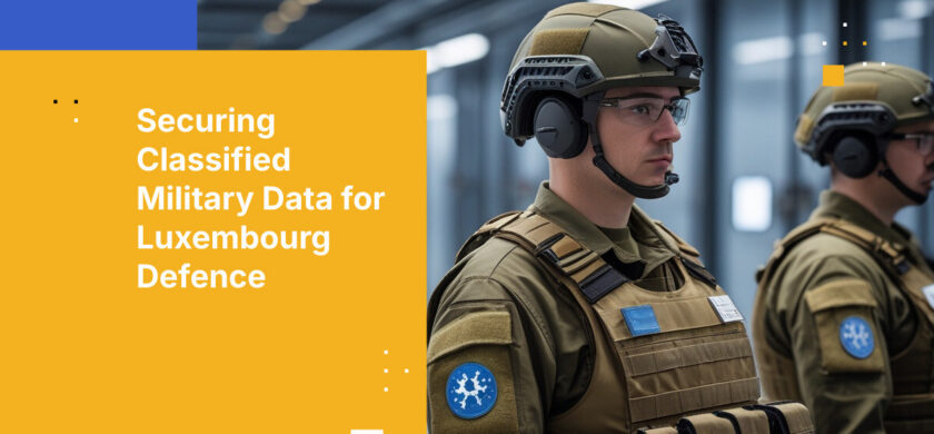 Securing Classified Military Data for Luxembourg Defence