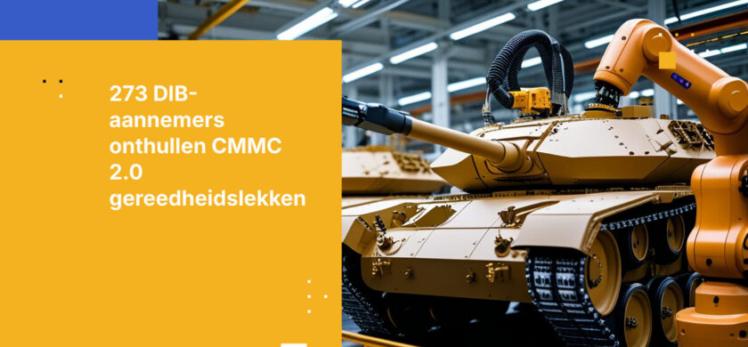 CMMC 2.0 DIB-onderzoeksresultaten: 273 aannemers onthullen lacunes in nalevingsgereedheid