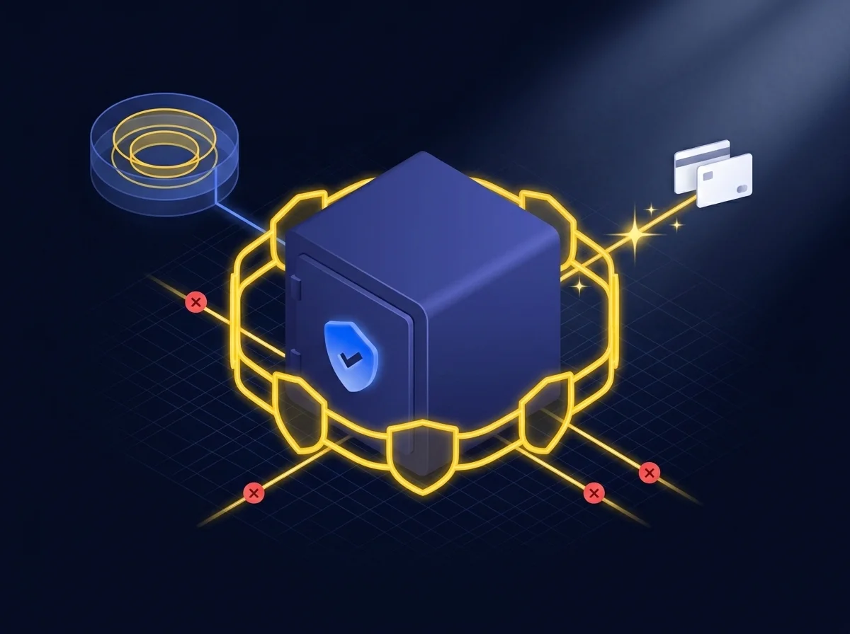Diagram illustrating the Kiteworks hardened virtual appliance architecture on AWS securing cardholder data with single-tenant private clouds and encrypted channels. 