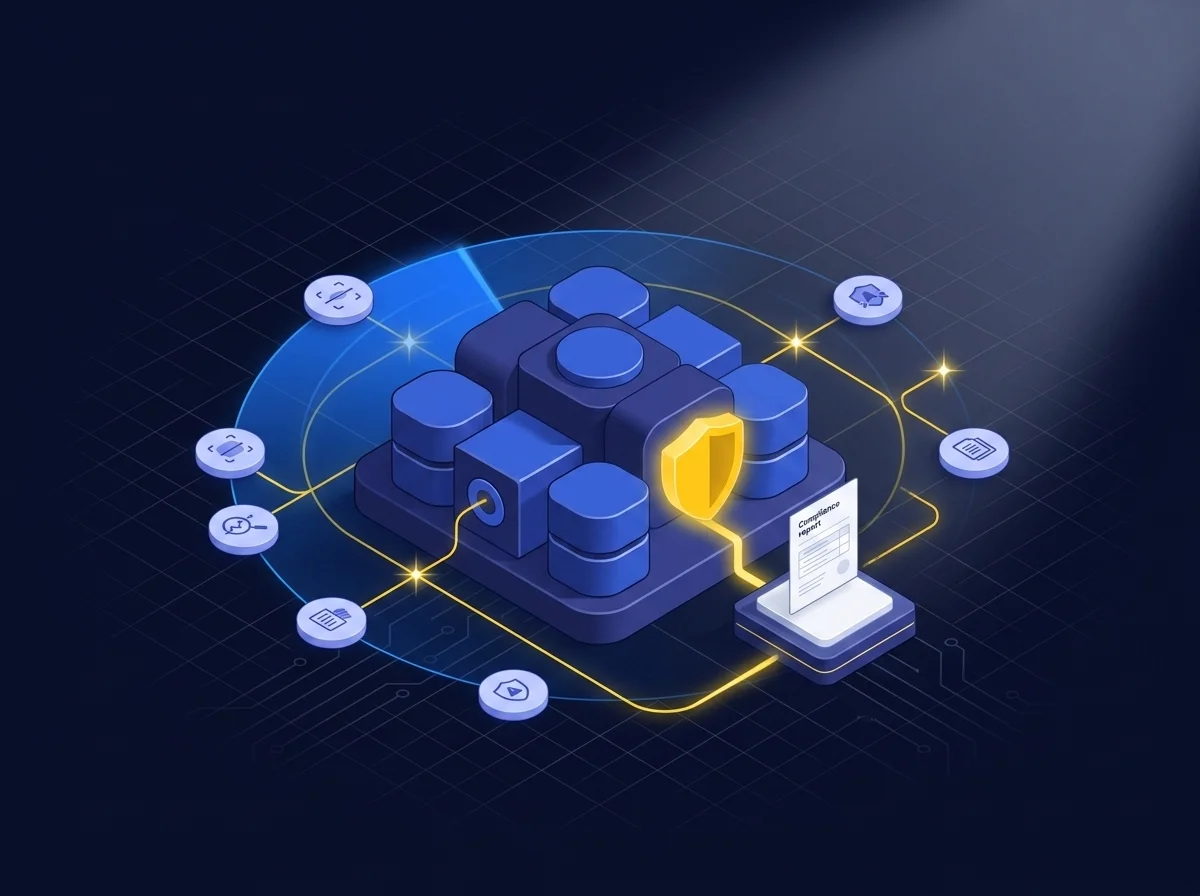 Continuous Verification Ensures Sustained Security Excellence Infographic illustrating continuous verification for BSI C5 attestation, including annual security audits, ongoing vulnerability scanning, penetration testing, automated updates, and real-time SIEM threat monitoring.