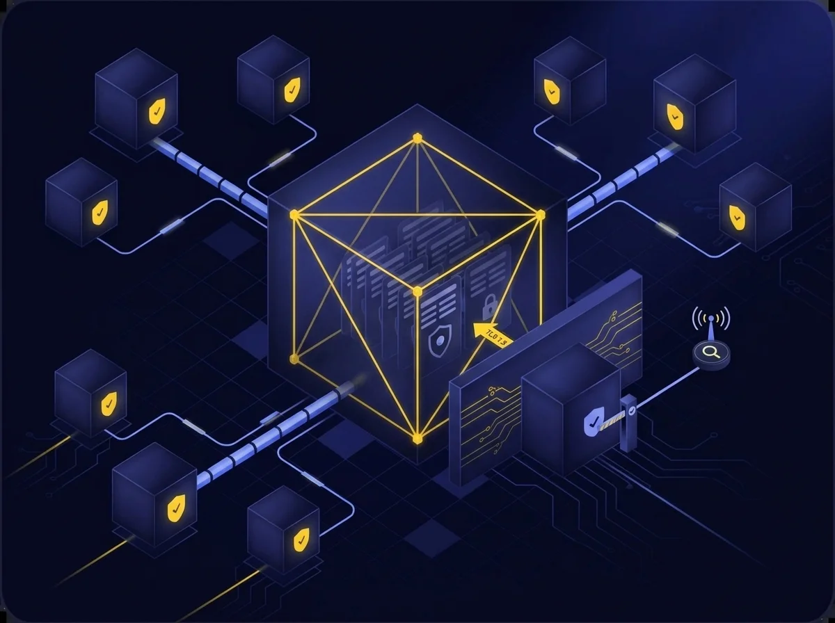 Diagram outlining Kiteworks layered security defenses including hardened virtual appliances, double encryption, role-based access controls, and zero-trust data exchanges for data protection.