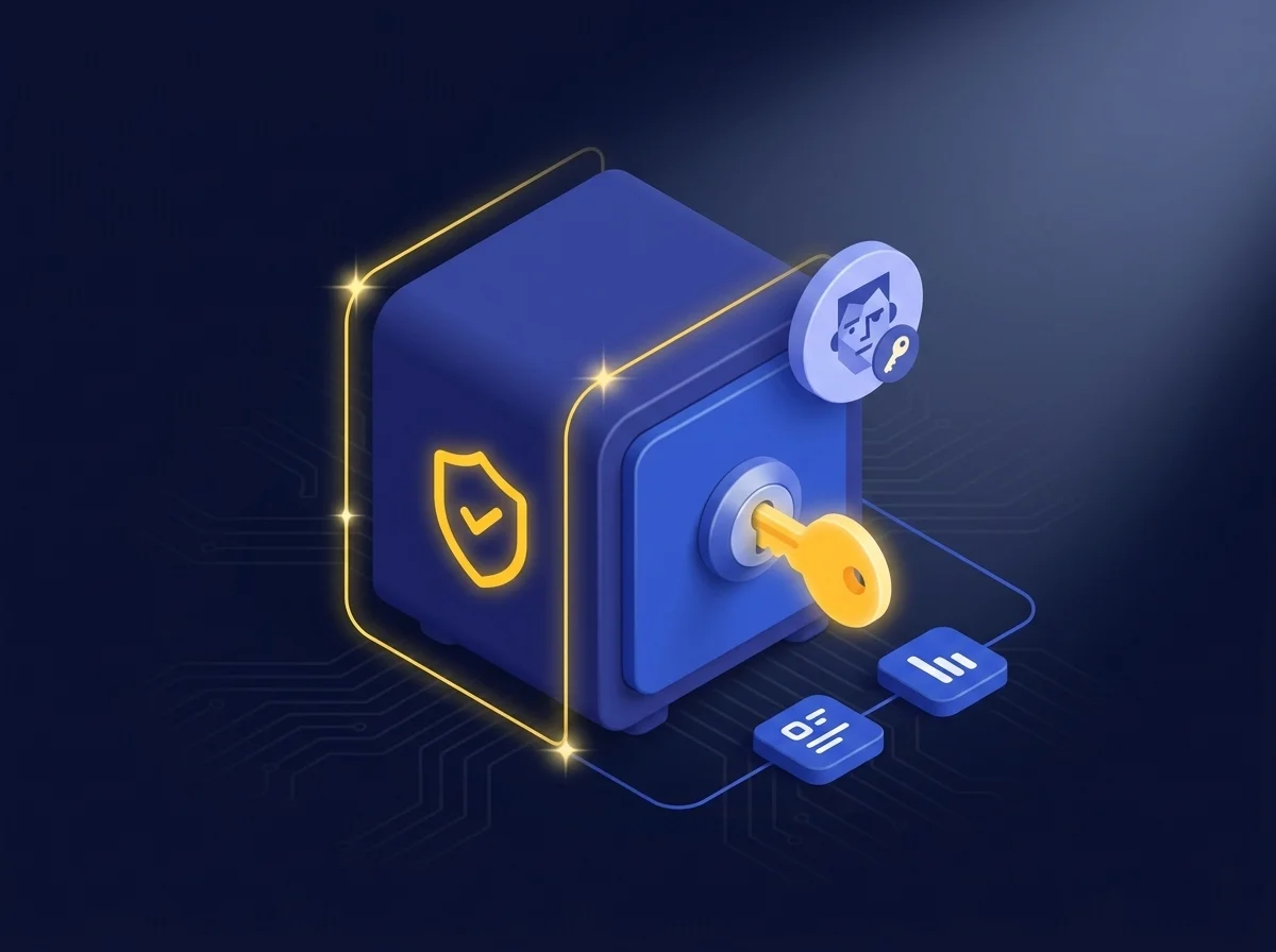 Diagram and text illustrating Kiteworks controls and robust encryption featuring AES-256 at rest, TLS 1.3 in transit, and customer-managed keys. 
