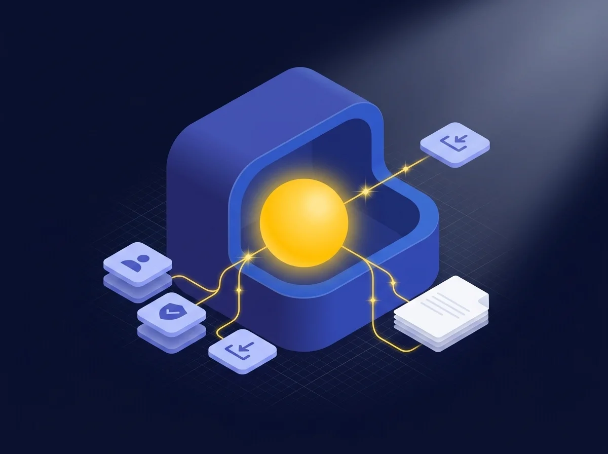 A conceptual diagram showing how Kiteworks helps organizations comply with global data privacy laws like GDPR and CCPA by securely discovering, accessing, and transferring personal data. 