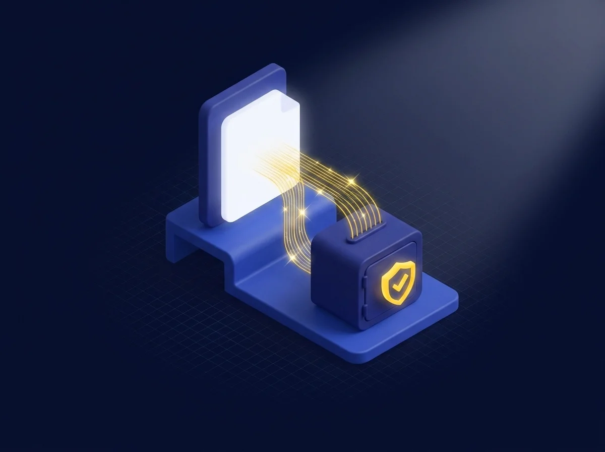 Diagram illustrating Kiteworks managed file transfer for secure and reliable data backup of large files.