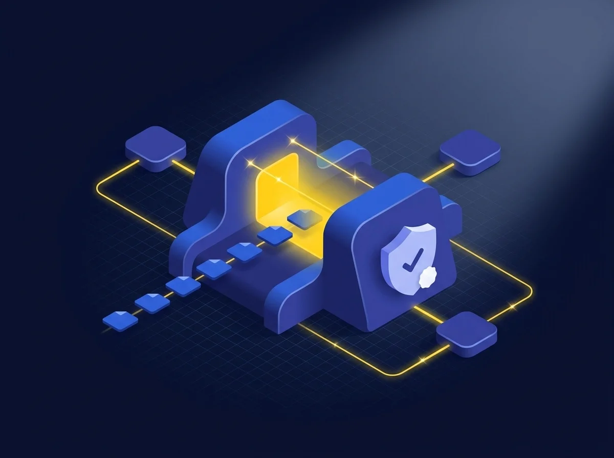 Diagram illustrating secure managed file transfer for legal case management systems preventing data breaches.
