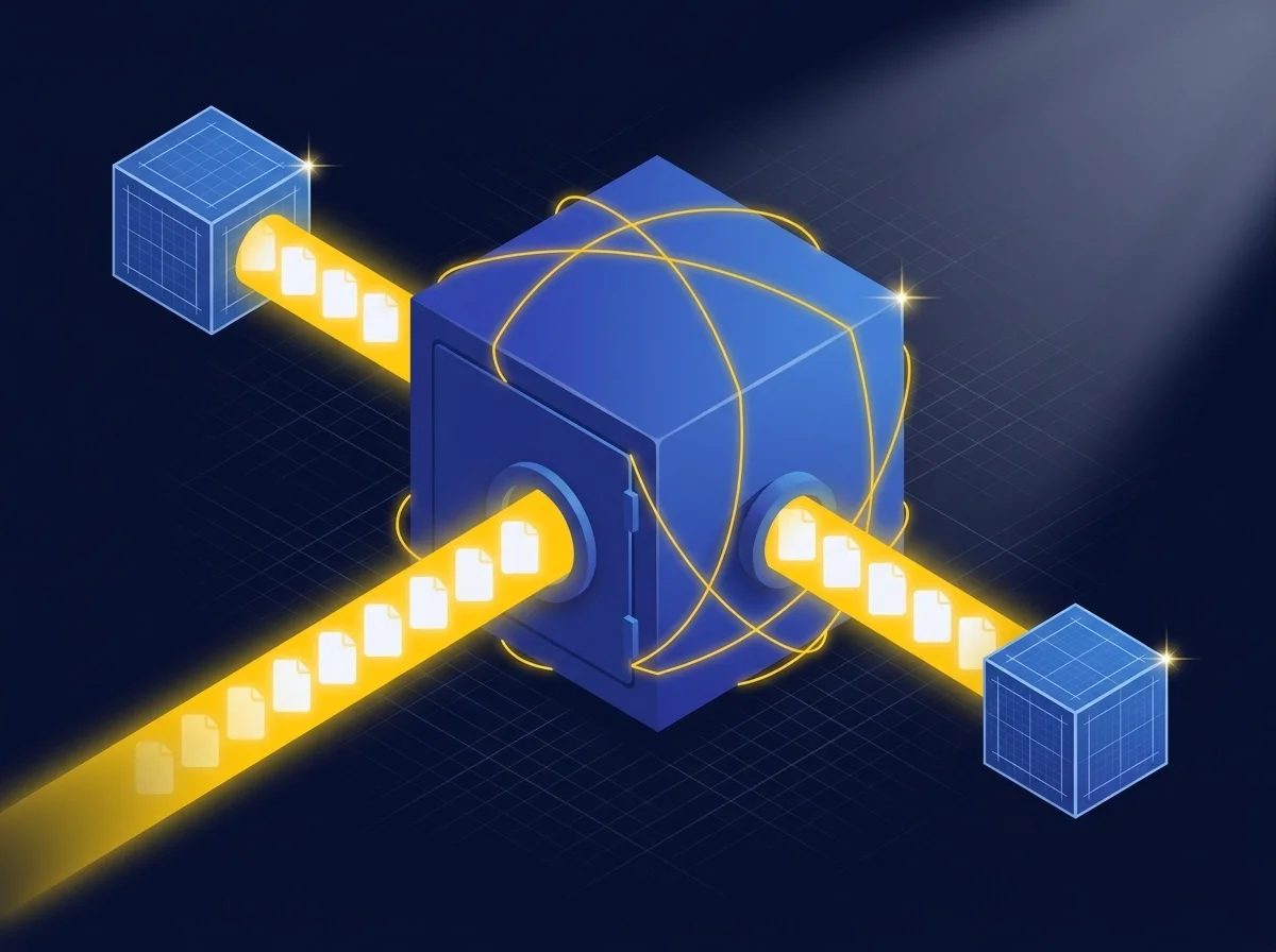 Secure managed file transfer solution for securely moving large volumes of faculty records in higher education.