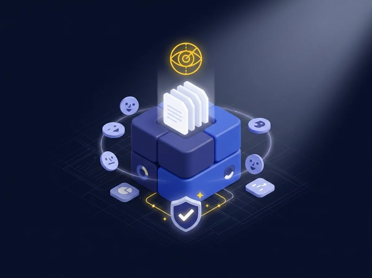 Dashboard displaying real-time audit logs and compliance monitoring tools for tracking platform activities and user interactions.