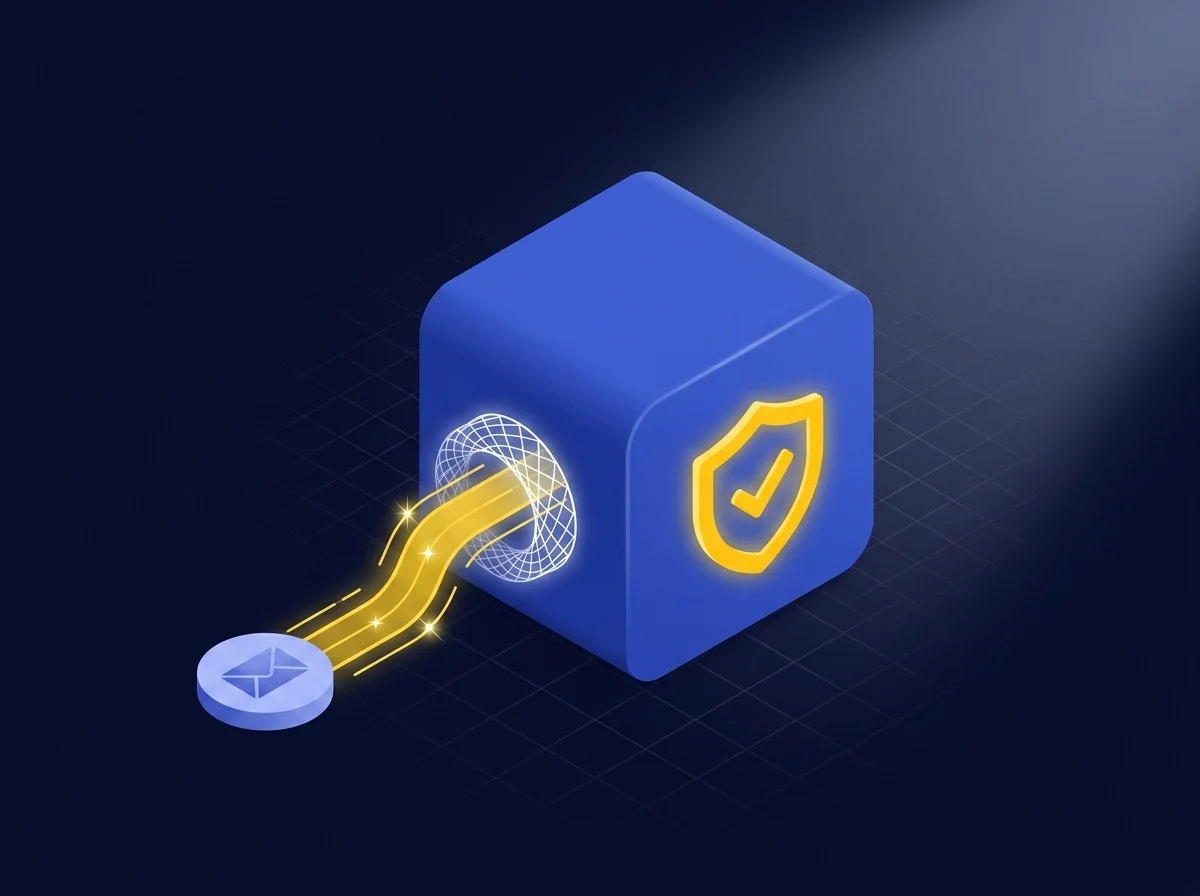 A legal professional using Kiteworks encrypted secure email to protect sensitive client information from data breaches.