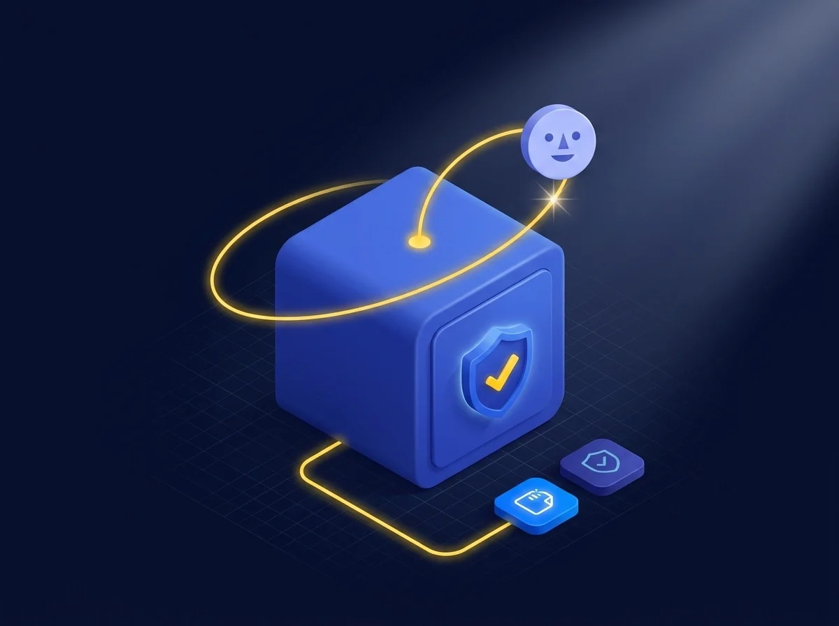 A secure file sharing platform interface designed for higher education to protect sensitive research data and ensure confidentiality.