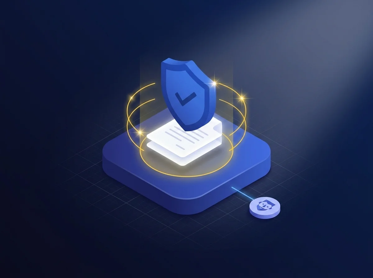 A secure digital platform interface showing encrypted legal documents and access controls for mergers and acquisitions. 