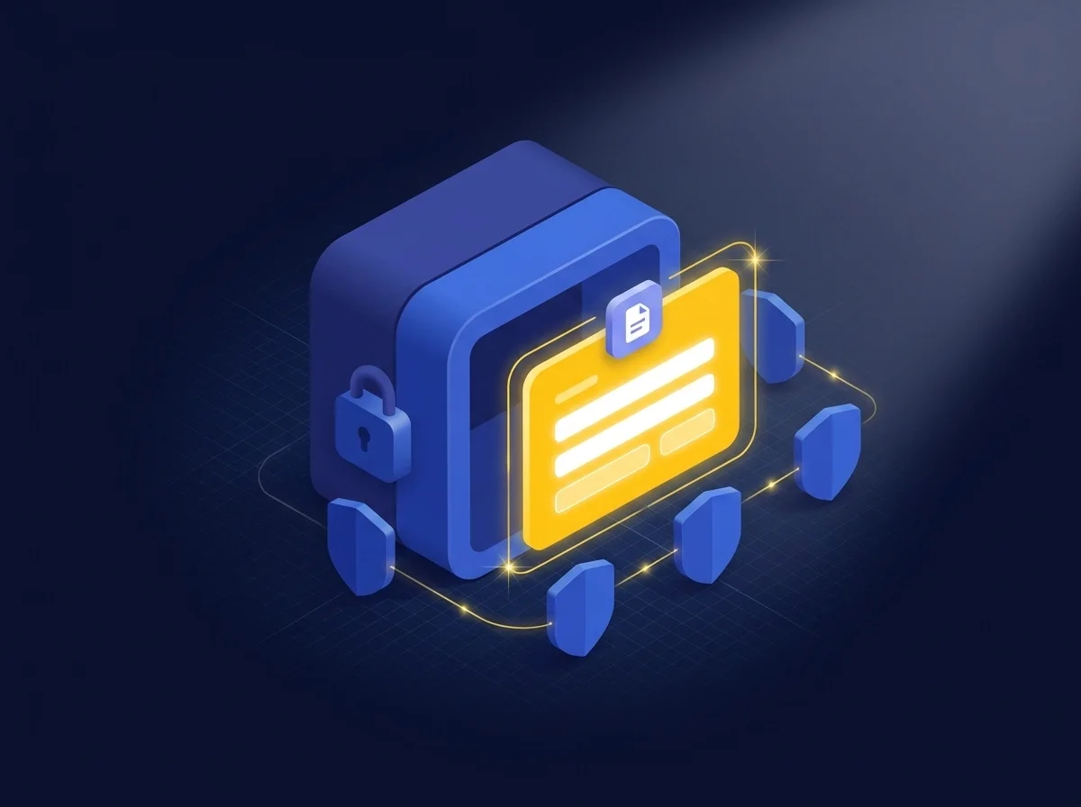A secure web form interface used by legal departments to collect sensitive client information with built-in encryption and data protection.