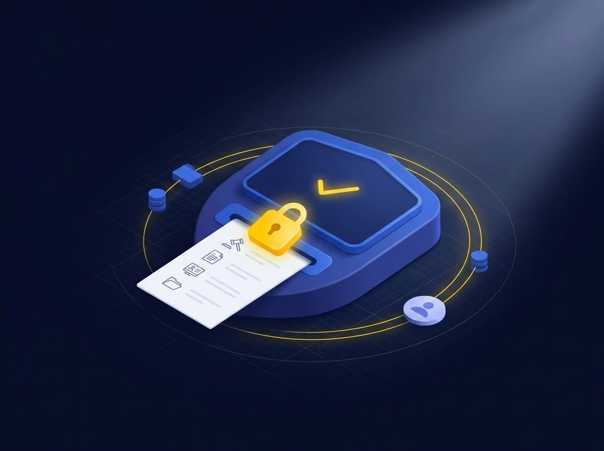 A secure web form interface for legal service requests featuring encrypted data collection and safe storage for sensitive client information.