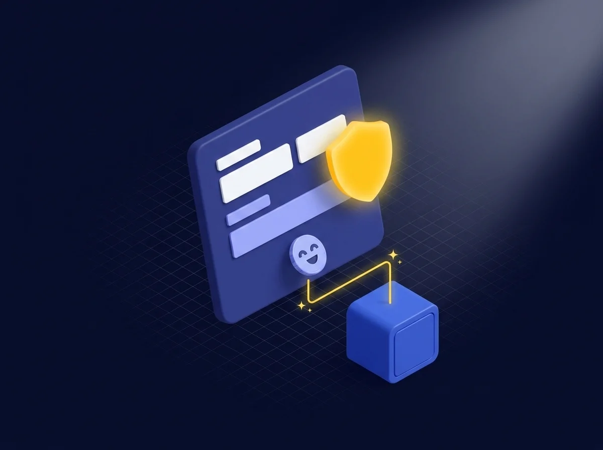 A secure web form interface used by manufacturing companies to safely collect sensitive client data during warranty claims.