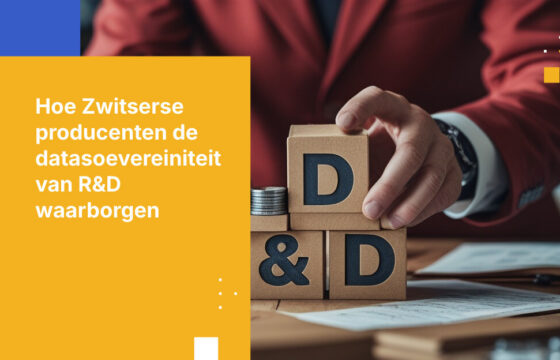 Vijf manieren waarop Zwitserse producenten datasoevereiniteit van R&D waarborgen
