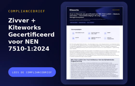 Zivver En Kiteworks Zijn Gecertificeerd Voor NEN 7510-1:2024
