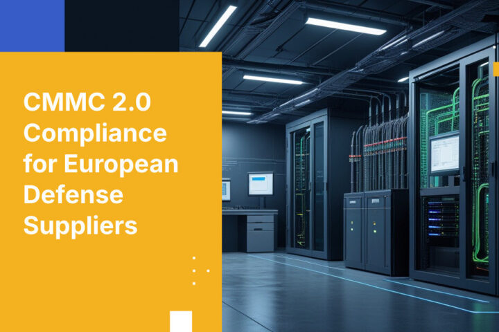 CMMC 2.0 Compliance for European Defense Suppliers