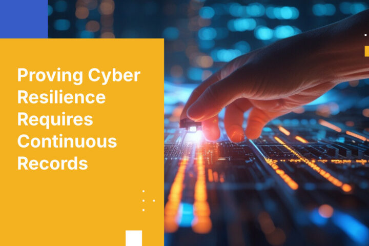 Proving Cyber Resilience Requires Continuous Records