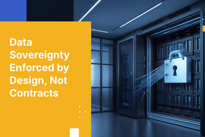 Data Sovereignty Enforced by Design, Not Contracts